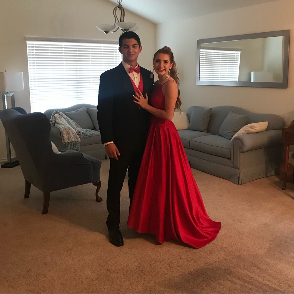 My David bridal prom dress